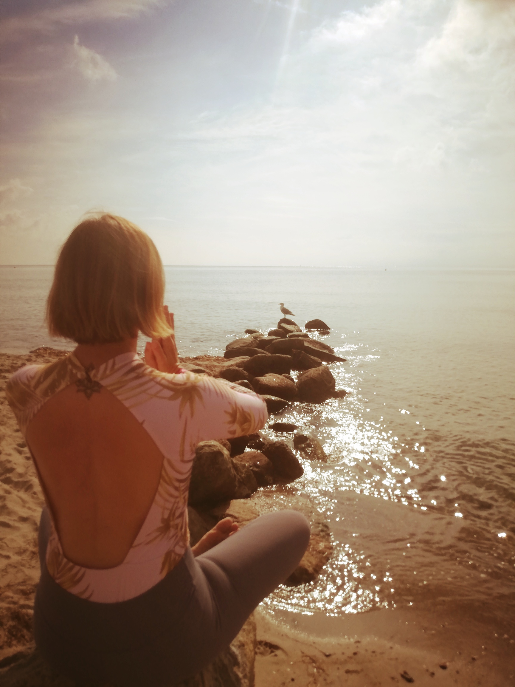 Yoga und Meditation an der Ostsee